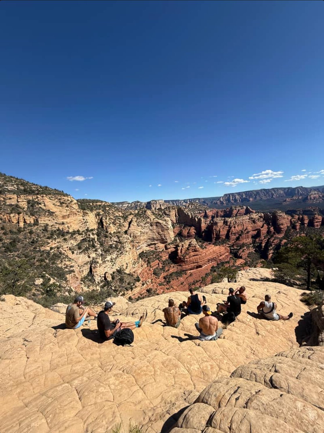 Sedona red rock panorama